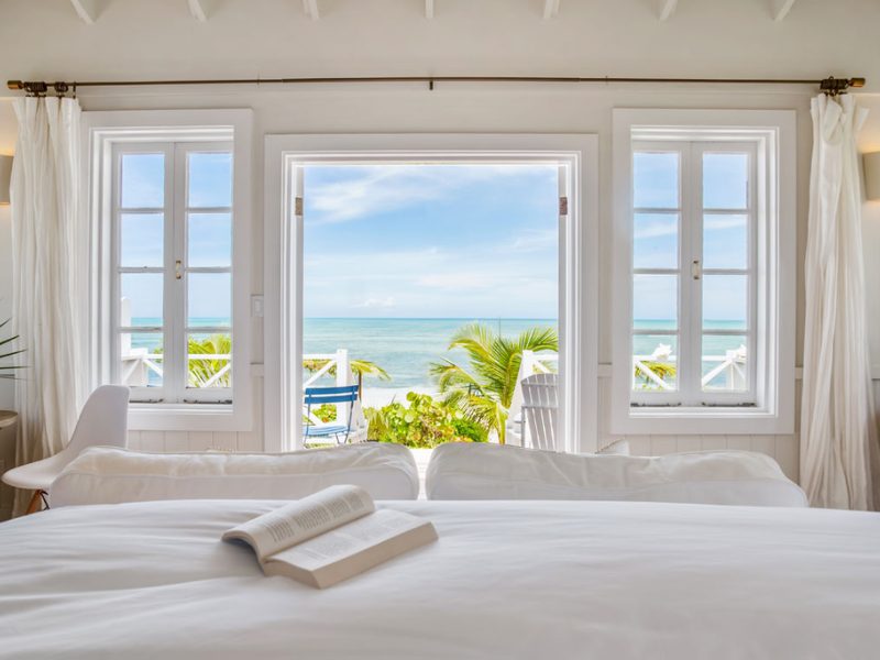 bedroom at kamalame cay bahamas