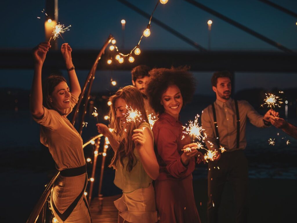 people dancing