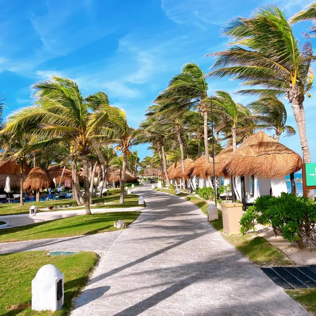 walking along the beach at el dorado casitas royale