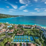 Beaches resorts pickleball court